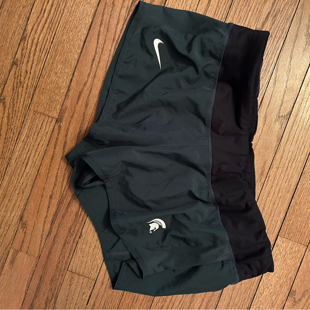 Nike Dri-Fit Michigan State University MSU Spartans women’s athletic shorts